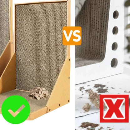 L-Shaped Cat Scratching Post – Vertical Wall Scratcher for Sofa & Furniture Protection