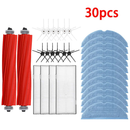 Roborock S7 S70 S75 S7Max S7 maxv ultra T7S Plus S7 pro ultra Accessories Main Brush Hepa Filter Mops Robot Vacuum Cleaner Parts