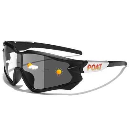 Fashion Brand Men Women Bicycle Photochromic Eyewear MTB Bike Fishing Running Cycling Sports Sunlasses Comfortable Goggles