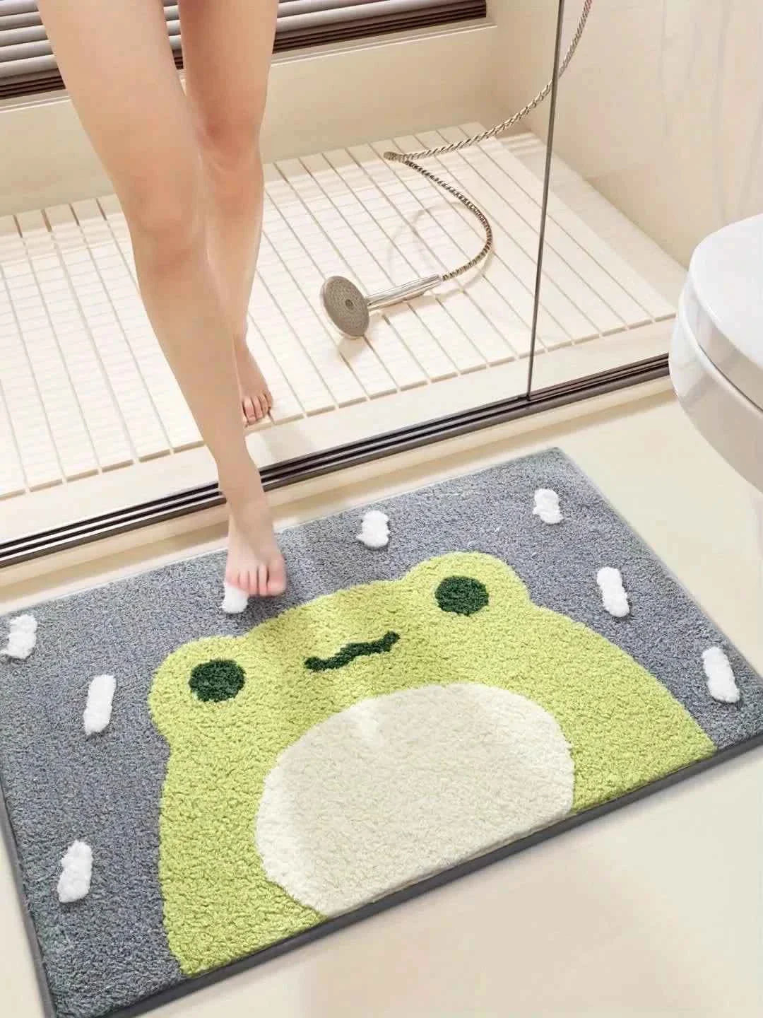 Ultra Soft Absorbent Premium Cute Bath Mat Non Slip