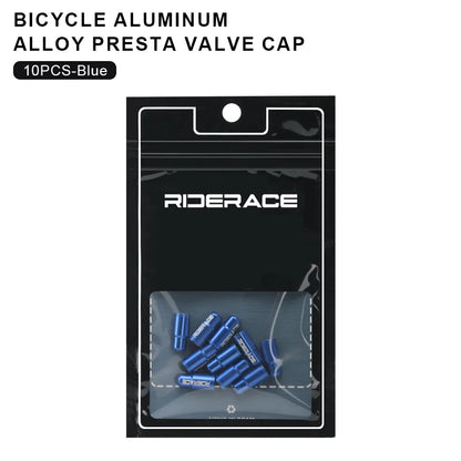 2/4/10Pcs Bicycle Tire Valve Cap Dustproof Lightweight Aluminum Alloy MTB Road Bike Tube Tyre Gas Nozzle Cover For FV Presta