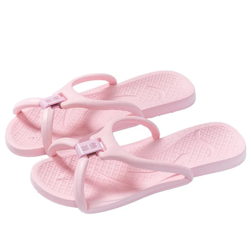 Foldable Travel Slippers Unisex EVA Flip Flops Hotel Non Slip Bathroom Indoor Outdoor Portable Lightweight Comfortable