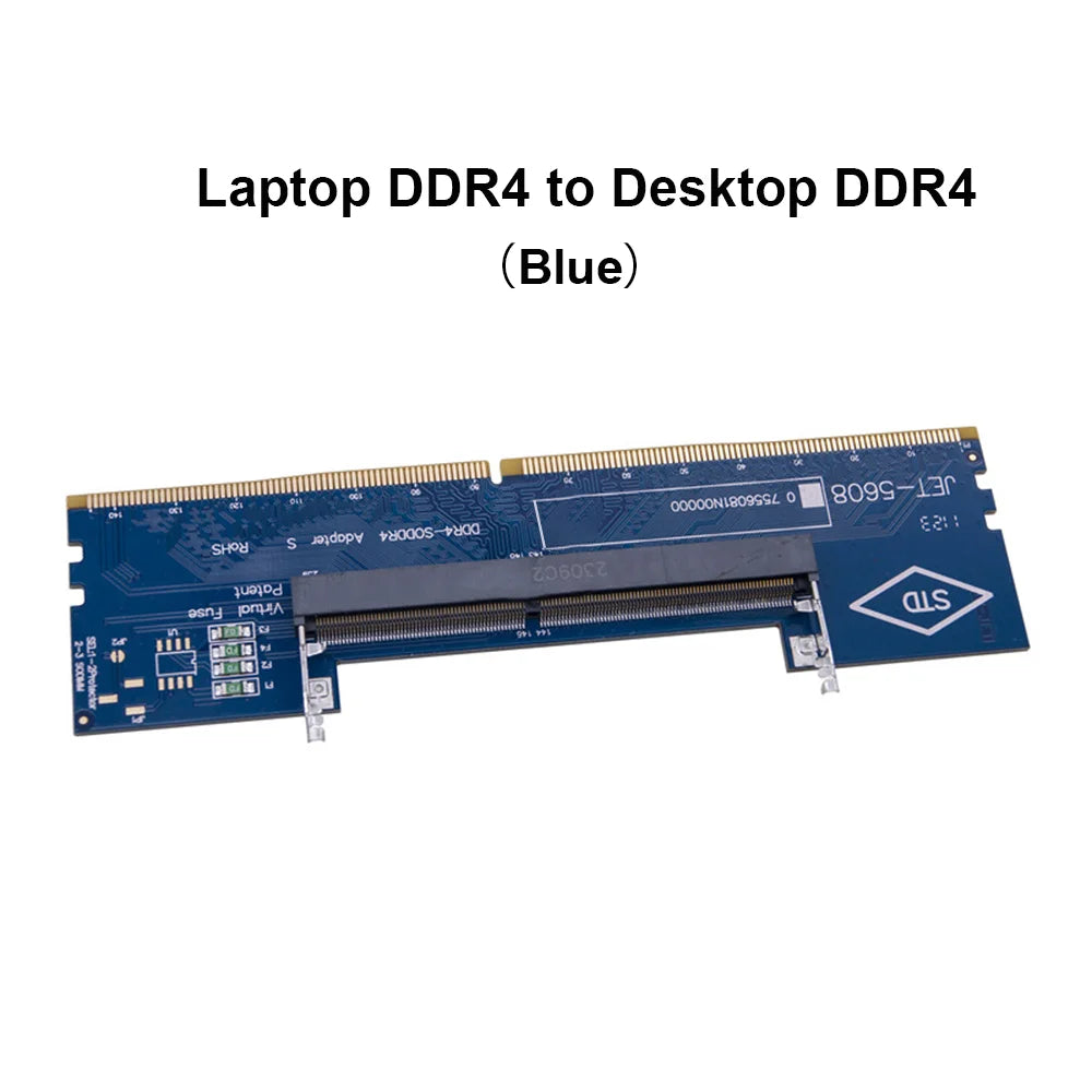 DDR3 DDR4 DDR5 Laptop to Desktop Memory Adapter Card SO-DIMM To PC DIMM Card Mini Memory Stick RAM Connector Adapter