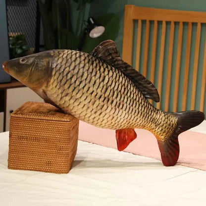 Giant Funny Carp Fish Plush Pillow (11.8-39.4 in) - Soft Simulation Sleep Cushion Gift