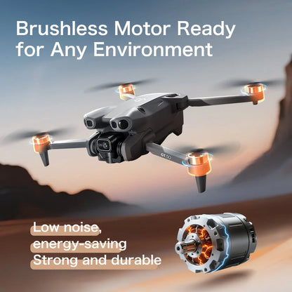 Lenovo GT50 Drone Professional 8K HD Camera 5G Brushless Motor Aerial Photography Optical Flow with screen RC Quadcopter