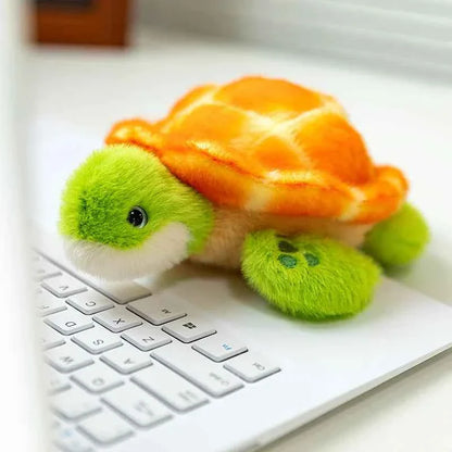 Kawaii Cartoon Plush Wrist Rest Doll (7 in) - Horse, Duck, Cow, Frog Stuffed Animal Office Companion