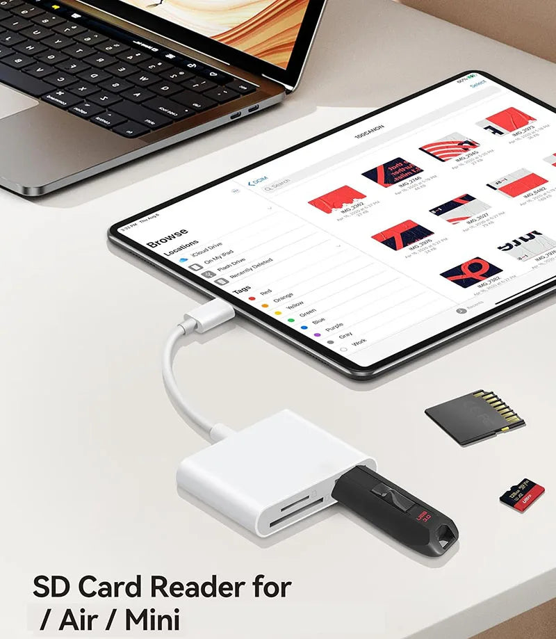 Type C Adapter TF SD Memory Card Reader OTG Writer Compact Flash USB-C for IPad Pro Huawei Macbook Samsung Xiaomi Cardreader