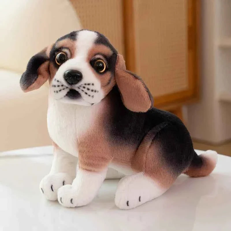 Kawaii Plush Dog Soft Toy (7.9 in) - Dalmatian/Bulldog/Chihuahua Stuffed Animal Gift