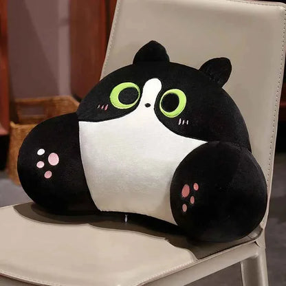 Thickened Cat Back Cushion Siamese Calico Cat Sofa Bed Home