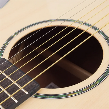 Miwayer  Acoustic Guitar Strings - High Carbon Steel Core, Rust-Resistant & Long-Lasting, Bright & Balanced Tone