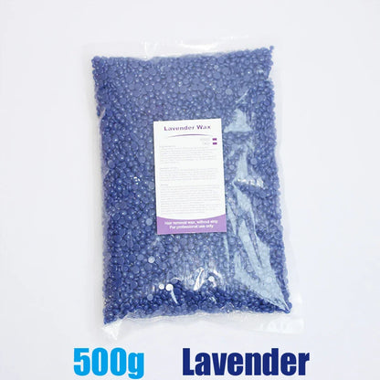 500g/200g/50g Hard Wax Beans for Hair Removal Body European Brazilian Pearl for Wax Warmer Waxing Beans for Wax Heater Machine