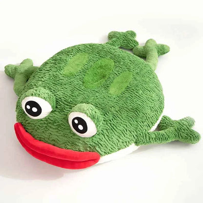 Frog Home Throw Pillow Cushion Sausage Mouth Soft