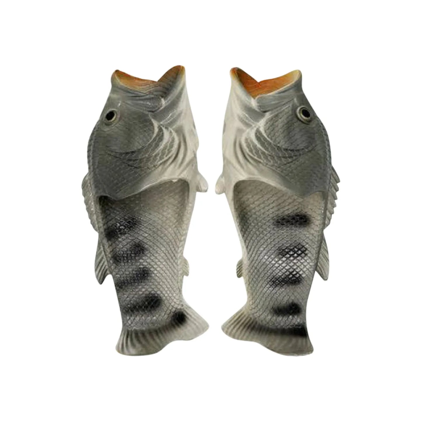 2025 Funny Slippers For Women Couple Shoes Family Shoes Parent-Child Sandals Large Size 32-46 Summer Beach Shoes Fish Slippers