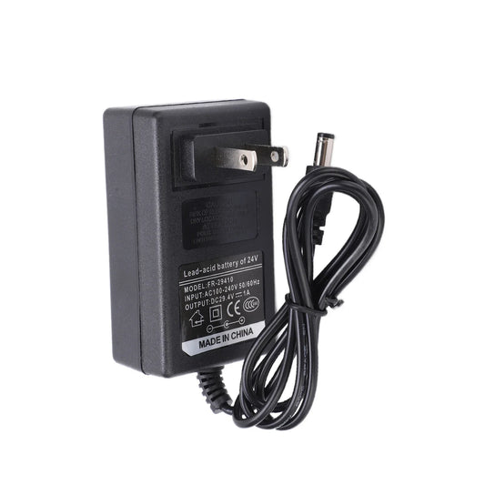 Cargador de batería de litio 29.4V 1A Adaptadores de corriente para patinete eléctrico nuevo