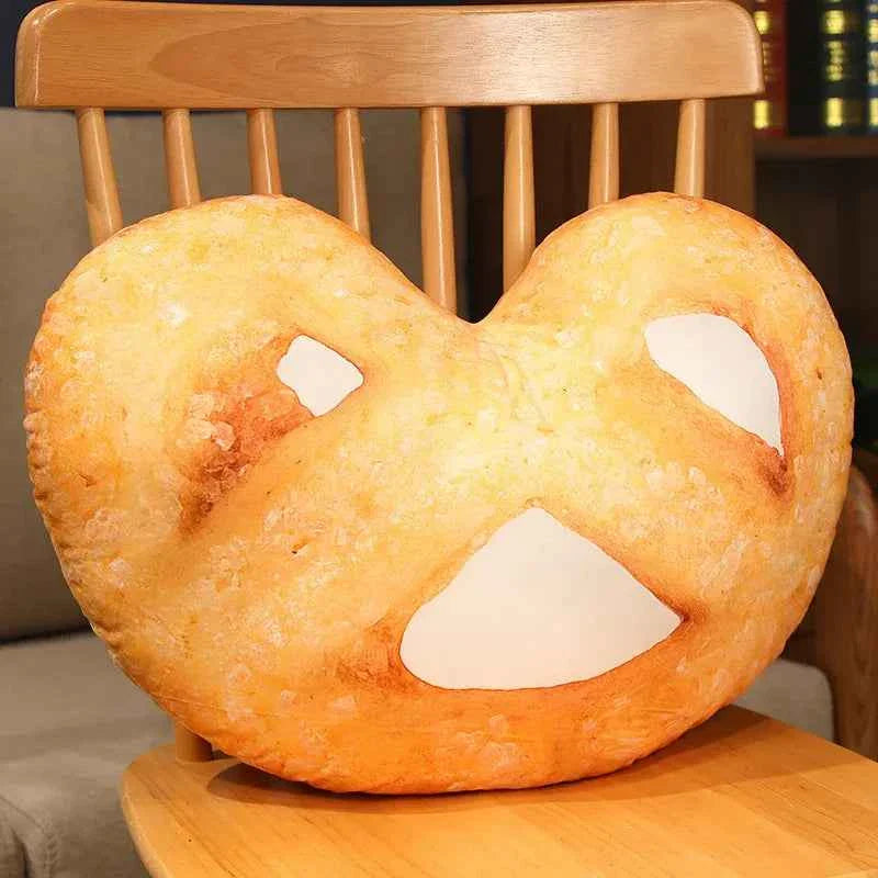 45cm (17.7") Cookie Plush Pillow – Cute Biscuit Cushion Soft Funny Sofa & Bed Decor Toy