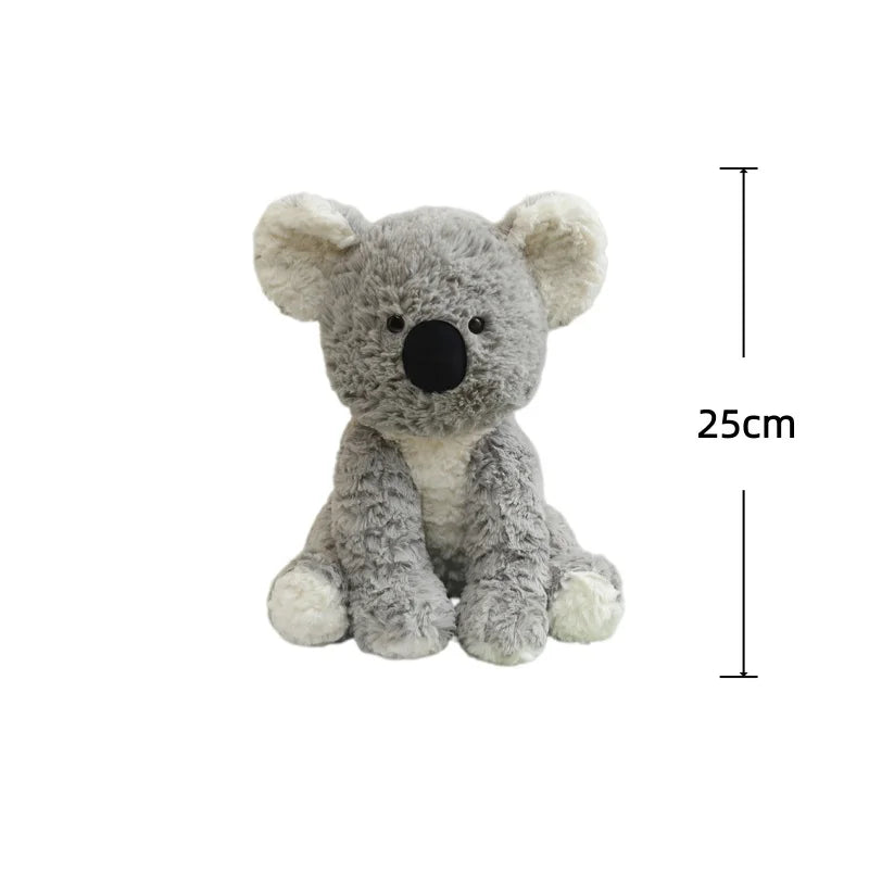 Animal Plush Toys Lion Koala Elephant Fox Sheep Reindeer Bear Stuffed Doll Toys Hobbies Collection Home Decor Toys Birthday Gift