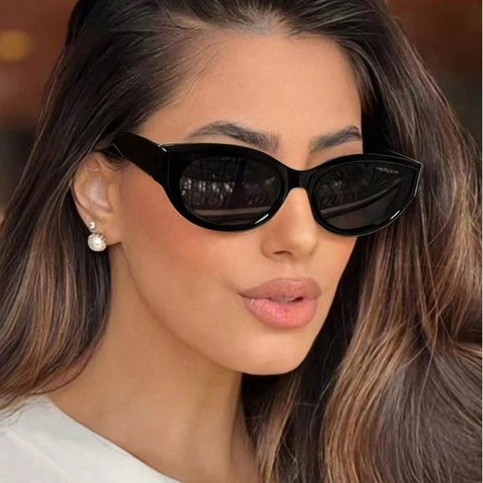 1/4 unidades de gafas de sol de ojo de gato nuevas, a la moda, informales, de diseñador de marca vintage, gafas de sol femeninas de varios colores, protección UV400 Gafas De Sol