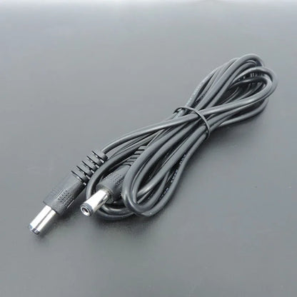 22awg 3A DC Male To male female Power supply Adapter white black cable Plug 5.5x2.1mm Connector wire 12V Extension Cords