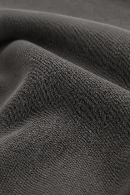 Vintage Washed Cropped Fleece Hoodie for Women