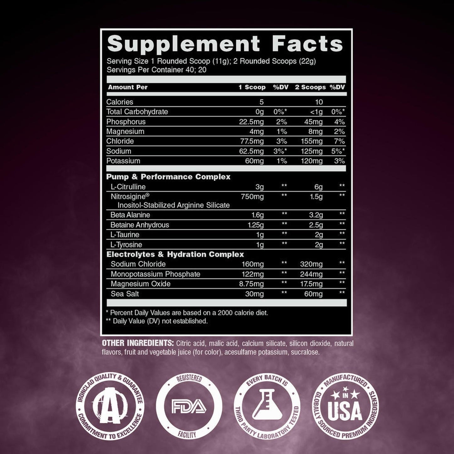 Universal Nutrition Animal Pump Non-Stim