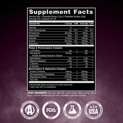 Universal Nutrition Animal Pump Non-Stim