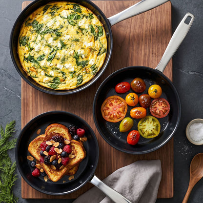 Ceramic Nonstick Cookware Set, 9-Piece