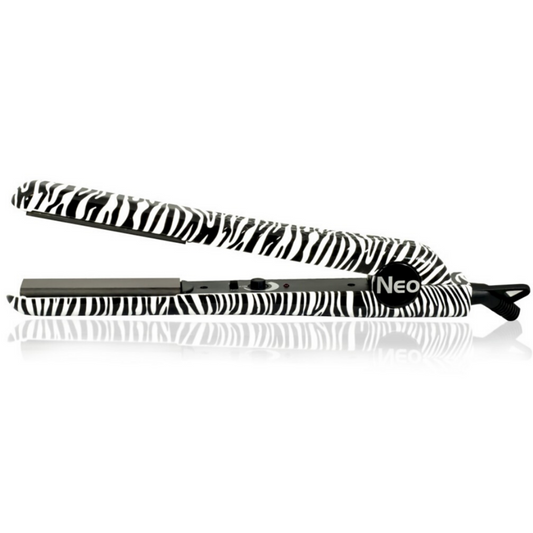 SpectrumPro 1" Ceramic Ionic Technology Single Pass Flat Iron - White Zebra