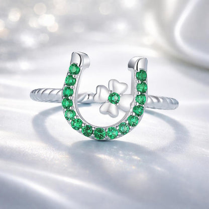 925 Sterling Silver Plated Platinum CZ Ring for Women