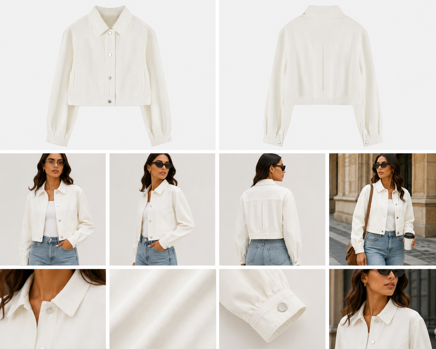 The Cropped Denim Jacket