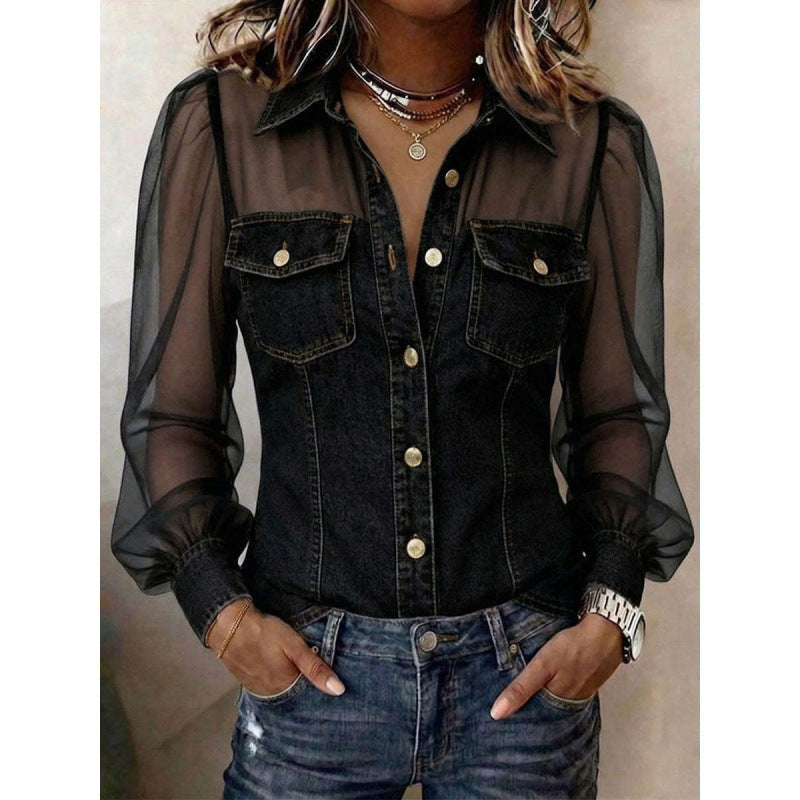 Europe And The United States Cross-border Foreign Trade Women's Clothing 2026 Independent Station AliExpress Spring Summer Autumn New V Collar Lace Long Sleeve Jacket