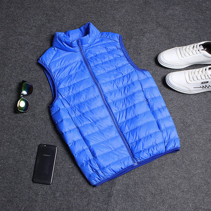 Men's Lightweight Cotton-Padded Jacket with Hood