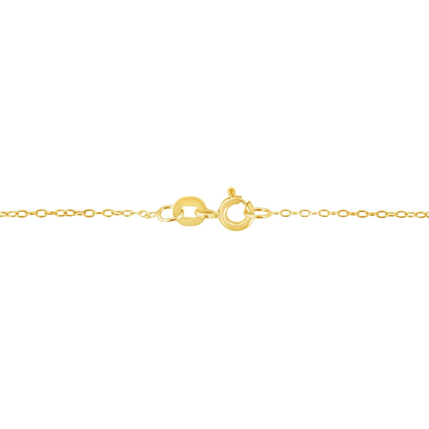 14k Yellow Gold 3.0 cttw Baguette and Brilliant Round-Cut Diamond Journey 18" Pendant Necklace (I-J Color, I2-I3 Clarity)