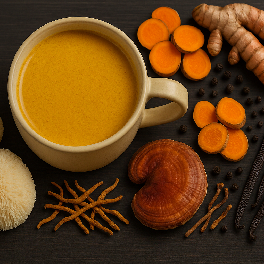 Adaptive GOLD || Inflammation + Adaptogen || Golden Milk