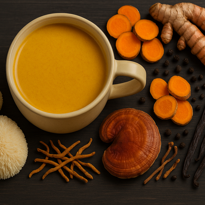 Adaptive GOLD || Inflammation + Adaptogen || Golden Milk
