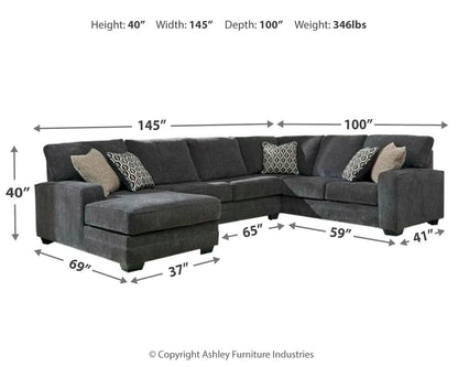 Tracling - 3 Piece Sectional