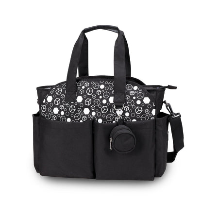 Printed Geometry Pacifier Bag for Mother and Baby