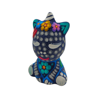 Alebrije Unicorn Figurine | Hand-Painted Mexican Folk Art