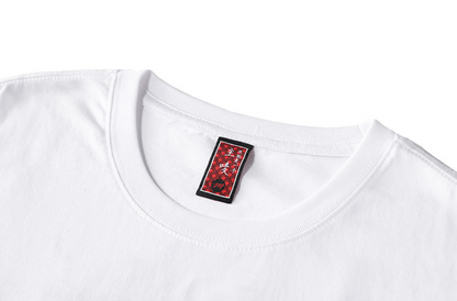 Summer Youth Embroidered Dragon T-Shirt for Men