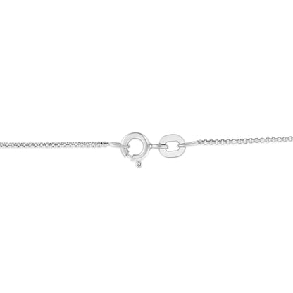 .925 Sterling Silver 1/2 Cttw Prong Set Treated Green Diamond Floral Cluster 18" Pendant Necklace (Green Color, I1-I2 Clarity)
