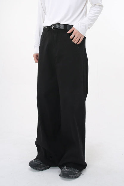 Wide Leg Jeans with Pockets