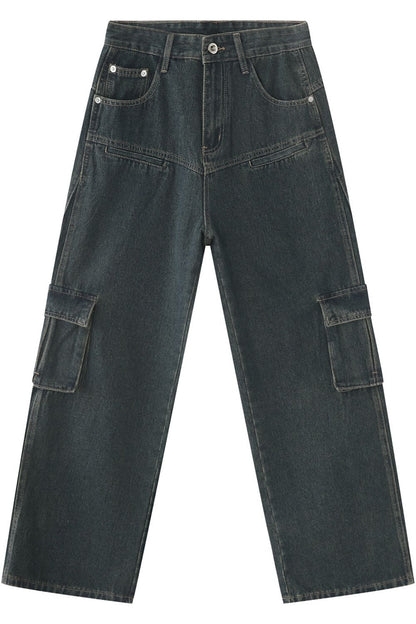 Men's Multi Pocketed Cargo Jeans