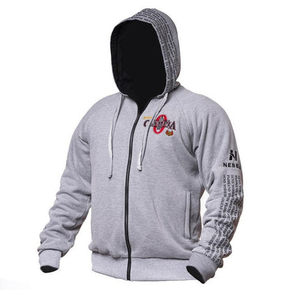 Men's Casual Hooded Jacket for Autumn Winter Training