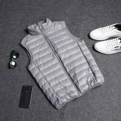 Men's Lightweight Cotton-Padded Jacket with Hood