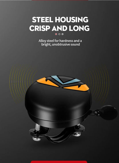 Bicycle Bell Horn For Safety Riding Lovely Aluminum Alloy Handlebar Metal Ring Cycling Accessories Classic Bike Bell Classic Aluminum Bicycle Bell With Loud Crisp Ring For Kids And Adult Bikes