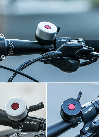Bicycle Bell Ordinary Classical Handlebar Bell Ring Cycling Bike Bike Bell Sound Road Bike Horn Bicycle Accessories All Metal Body Loud Decent Tone Bicycle Ring Bell For Adults And Kids