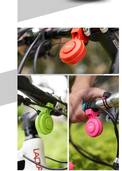 Bike Bell Charging Speaker USB Recharged Mini Electric Bike Horn 4 Modes Cycling Electric Bicycle Accessories For Scooter Electric Bike Horn Cycling Bicycle Scooter Horn Battery Waterproof Bicycle Accessories For Kid