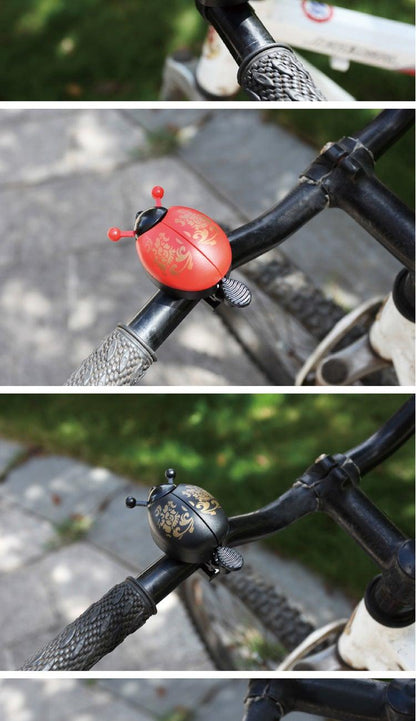 Bike Bells Alarm Horn Bicycle Ladybug Bell Ladybird Alarm Bell Ring Horns Bike Metal Handlebar Horn Cycling Safety Accessories Ladybug Cycling Ride Bike Ring Bell Bike Bells Suitable For Folding Bike Bicycle Horn Loud Sound
