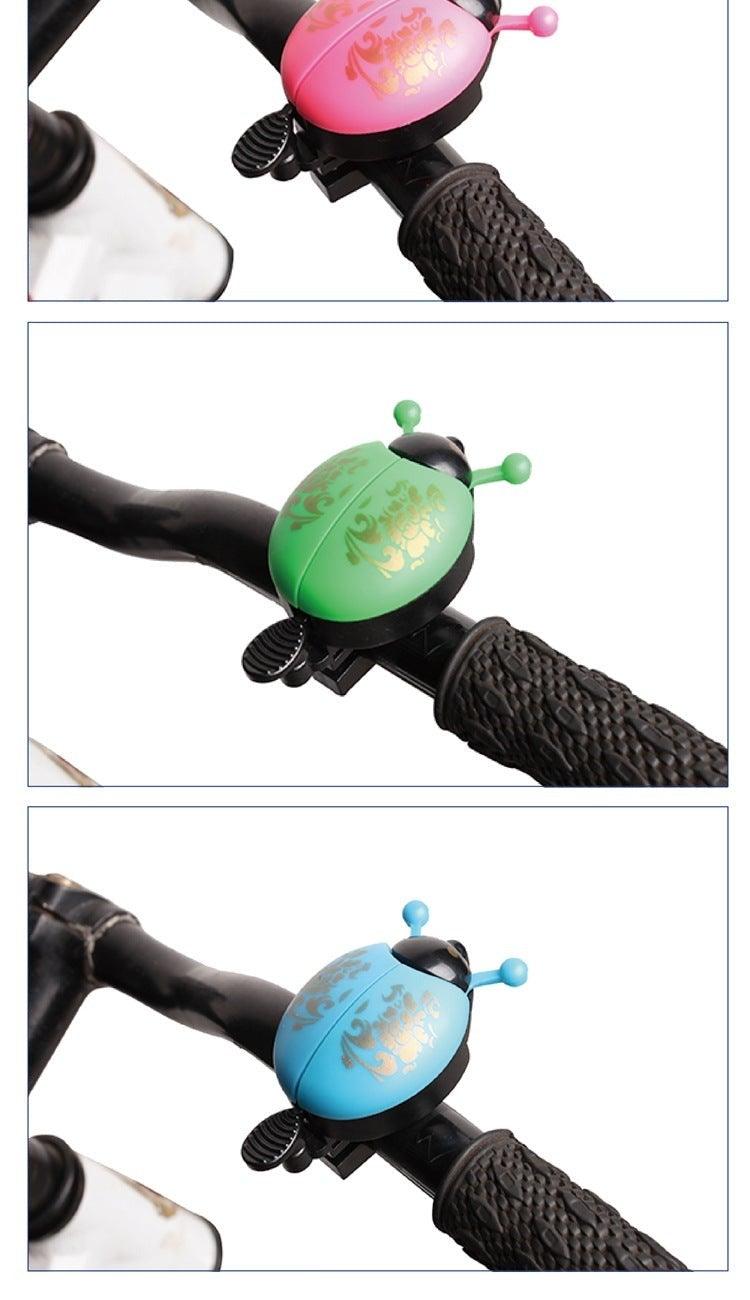 Bike Bells Alarm Horn Bicycle Ladybug Bell Ladybird Alarm Bell Ring Horns Bike Metal Handlebar Horn Cycling Safety Accessories Ladybug Cycling Ride Bike Ring Bell Bike Bells Suitable For Folding Bike Bicycle Horn Loud Sound