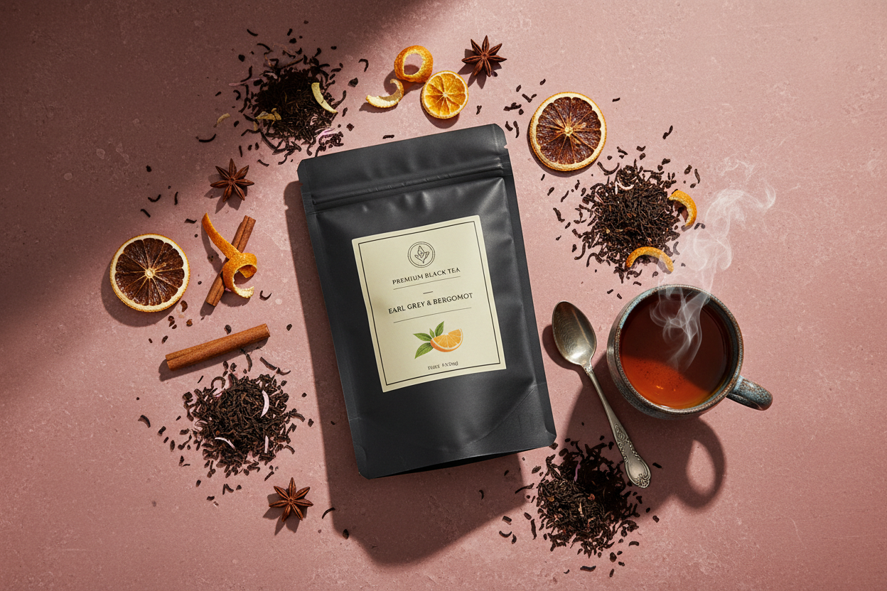 Black Tea Burgundy