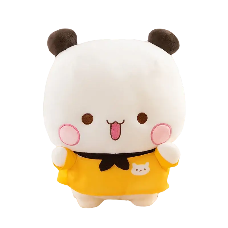 Bubu Dudu Panda Plush Toy Large Couple Cushion
